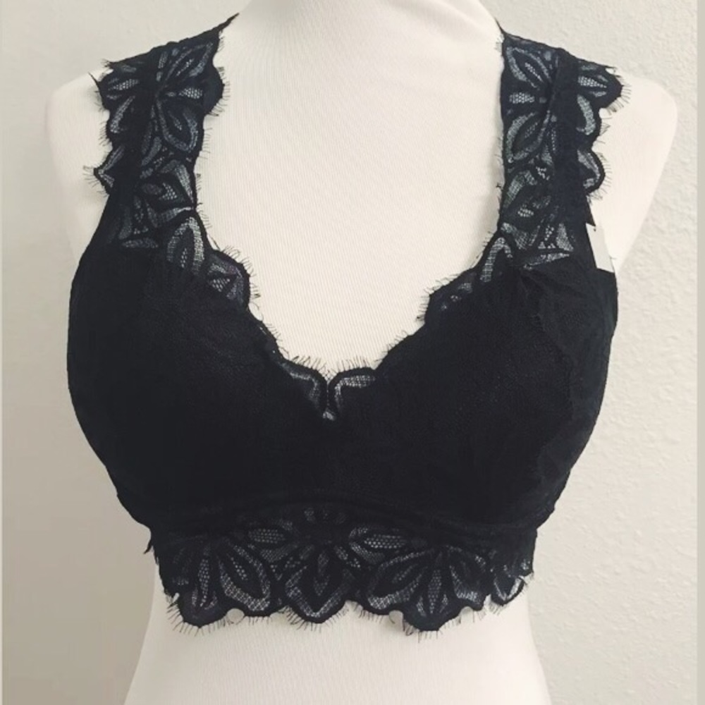 VS open back lace bralette SM 32b